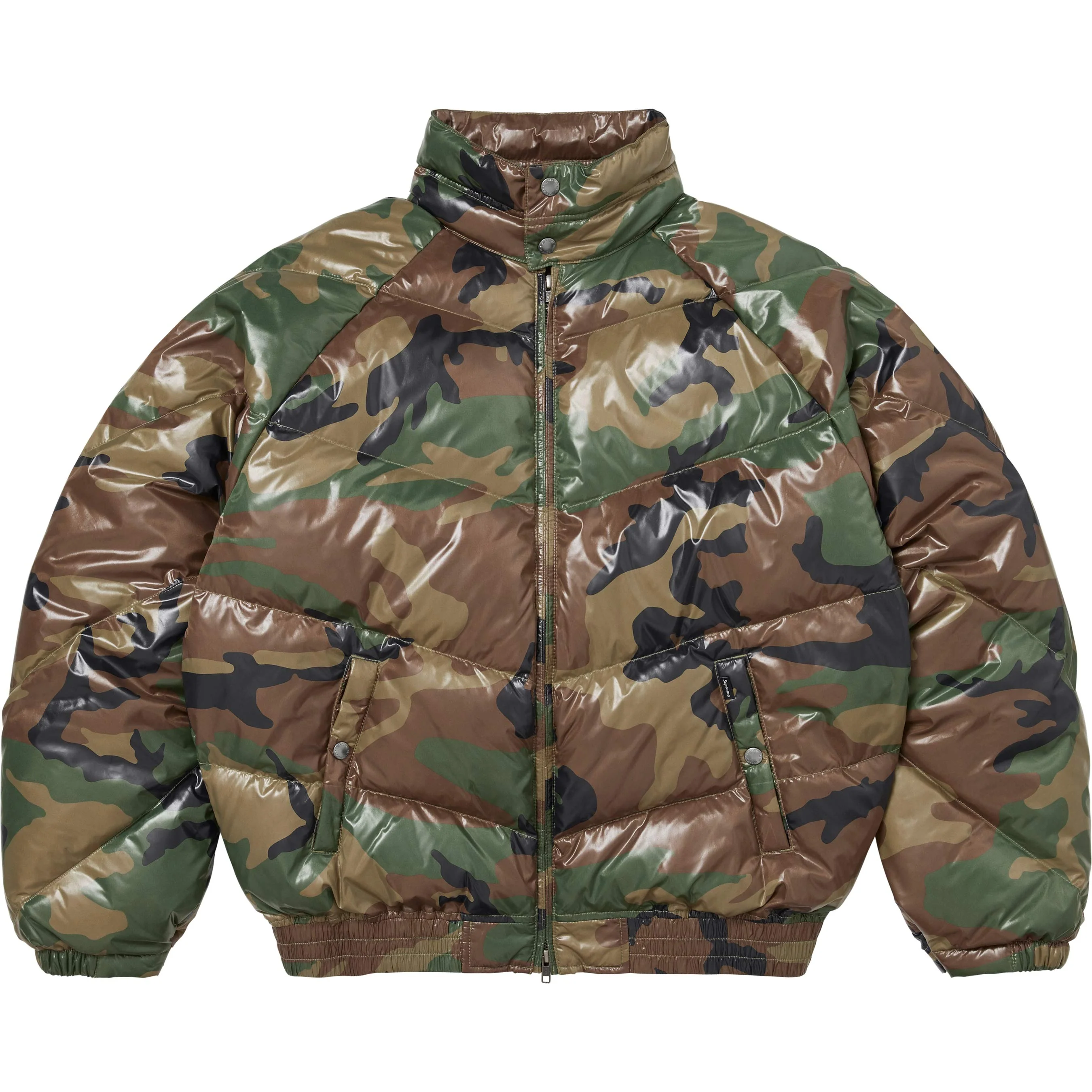 Supreme®/Schott® Glossy Lightweight Down Puffer Jacket view 13